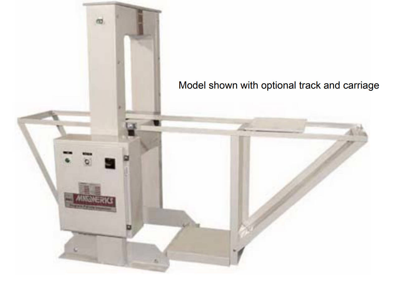 FM-2225X High-Power Free Standing Intermittent Duty Demagnetizer, 22