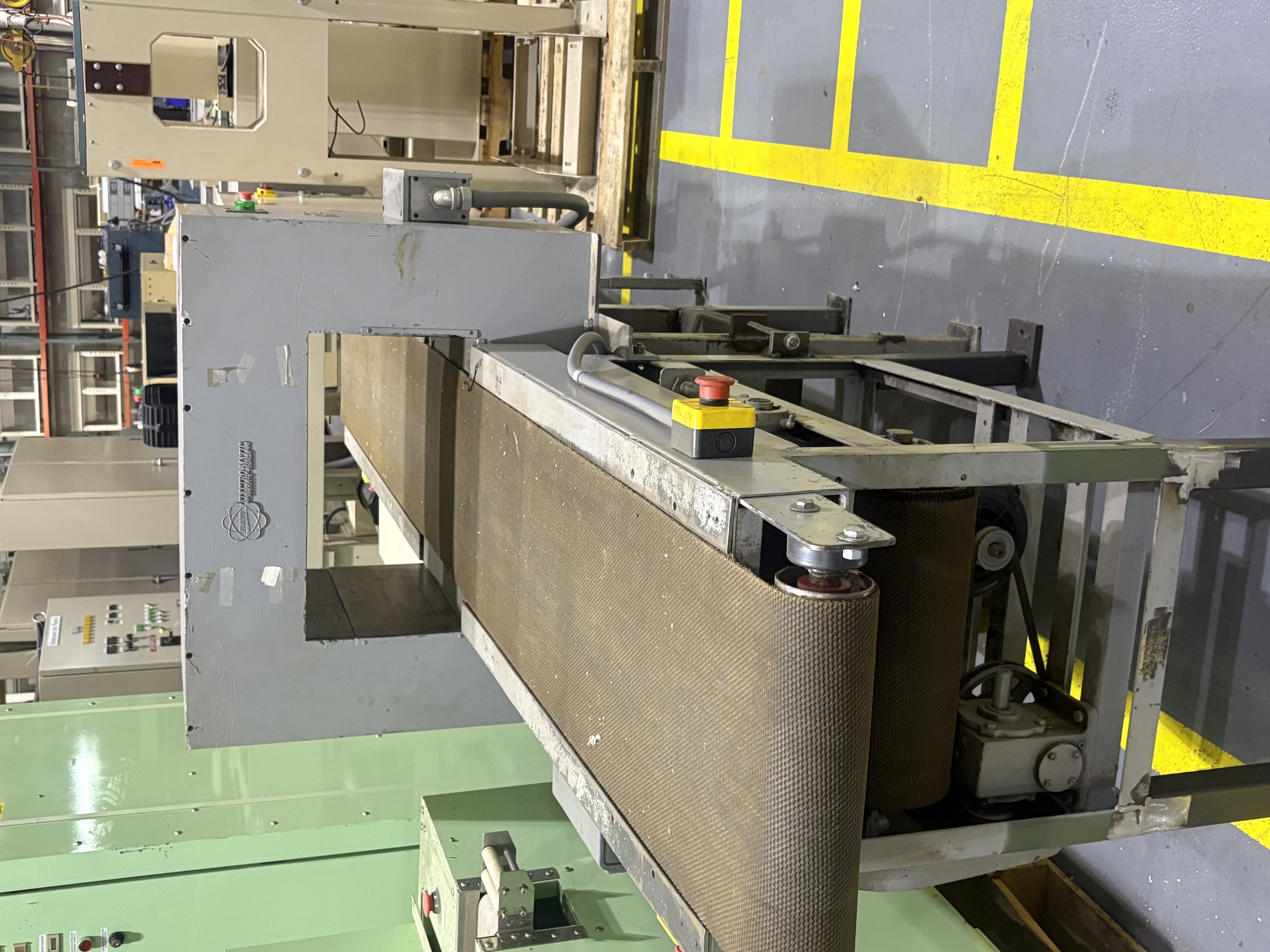 Electro-Matic LAC 150 CONTINUOUS duty Demag with conveyor