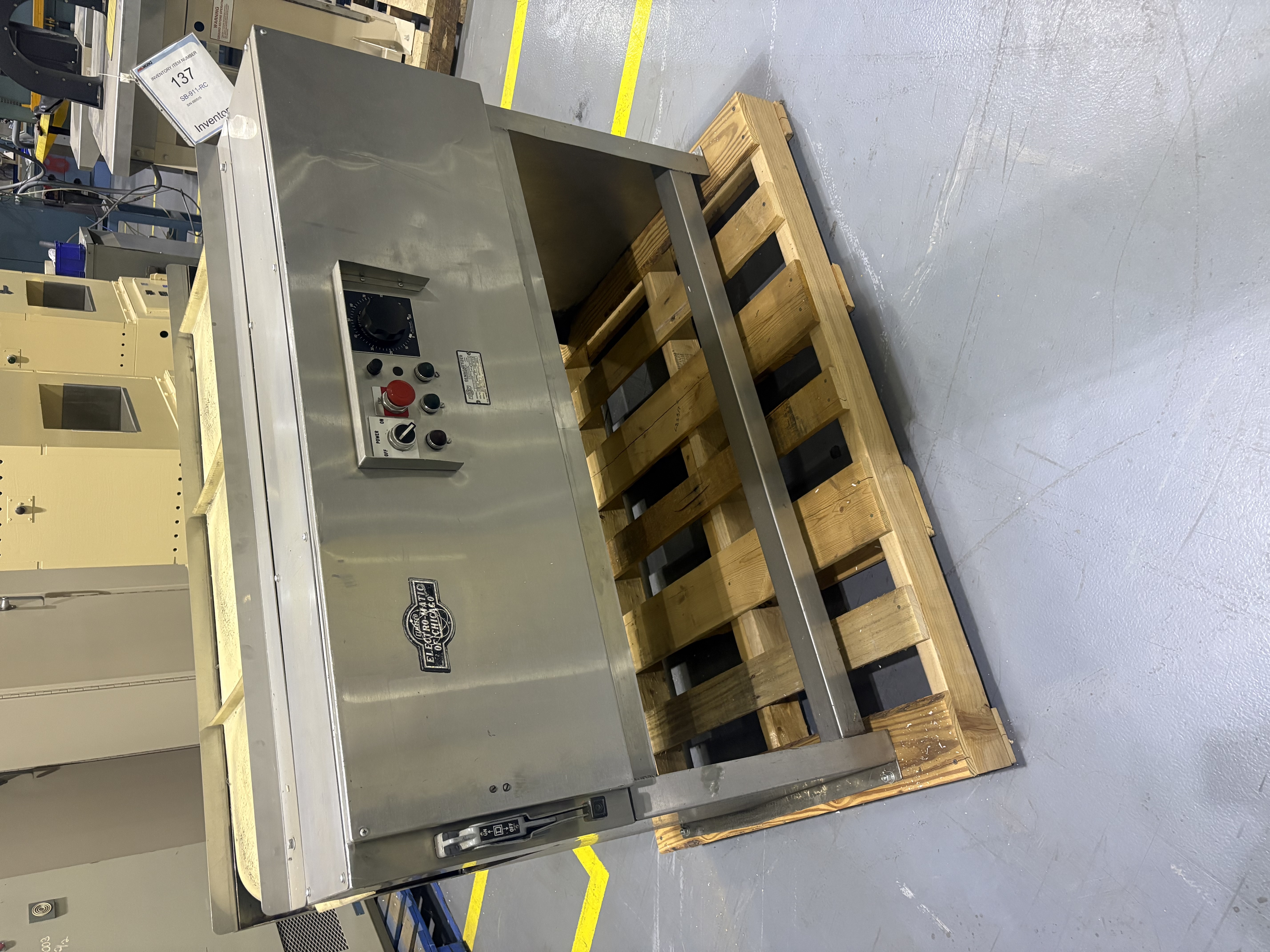 Electro-Matic 2A16-VBSDP Conveyor Demagnetizer